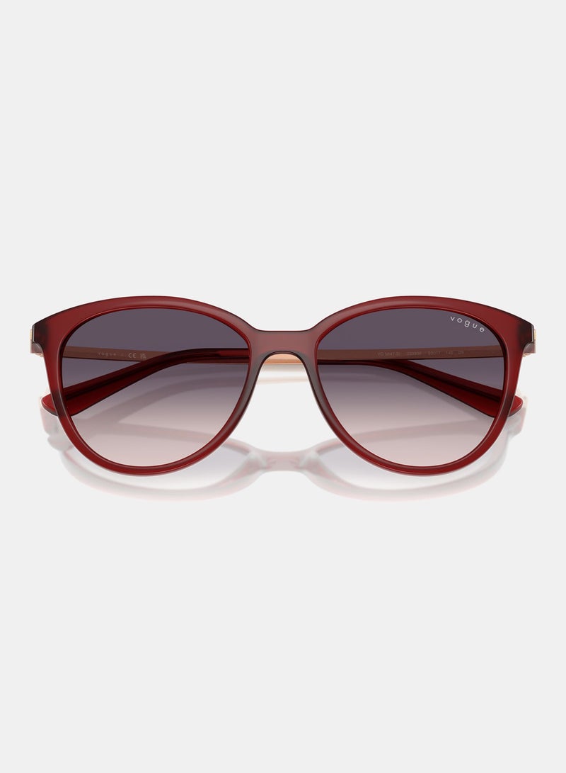 Vogue Full Rimmed Cat Eye Sunglasses 0VO5647SI - Image 5